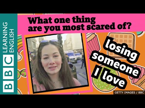 ロンドンからこんにちは！あなたが一番恐れていることは何ですか？ (Hello from London! What one thing are you most scared of?)