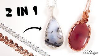 How to use gallery wire to capture a cabochon ⎮ Jewelry making tutorial