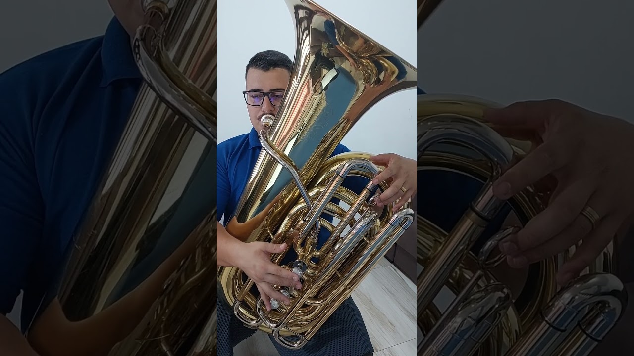 Lição 1, página 14 - Método Almeida Dias. #music #tuba # metais