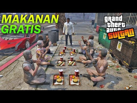 MAKAN BERSAMA FAKIR MISKIN - GTA 5 SULTAN QnA
