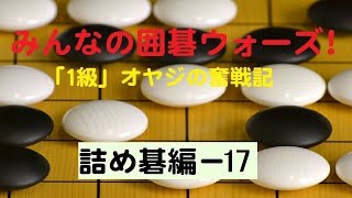 【囲碁IGO】詰め碁にチャレンジ！－１７