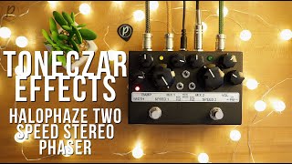 Video thumbnail for Toneczar Effects Halophaze Two-Speed Stereo Phaser by Pedal of the Day