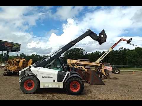 2007 BOBCAT  V518 4WD TELESCOPIC FORKLIFT,