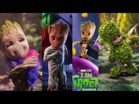 I Am Groot Season 1 Best Moments | 4K | - Best of Baby Groot - I Am Groot(2022)  | 4K |