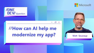 How can AI help me modernize my app?
