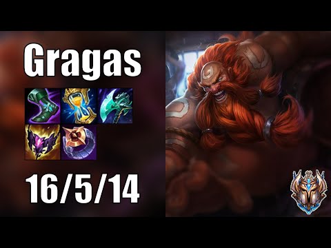 Gragas vs Lee Sin JUNGLE - Patch 13.5 euw1 CHALLENGER