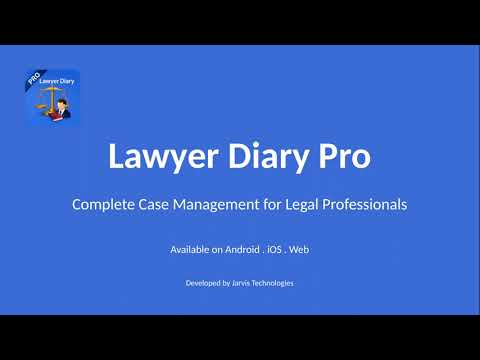 Lawyer Diary Pro video thumbnail