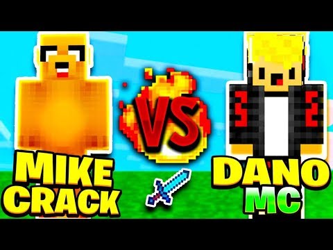 MIKECRACK VS DANOMC | ME ENFRENTO A MIKECRACK en MINECRAFT
