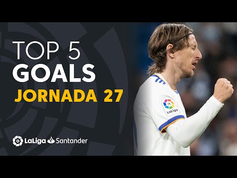 LaLiga TOP 5 Goals Matchday 27 LaLiga Santander 2021/2022