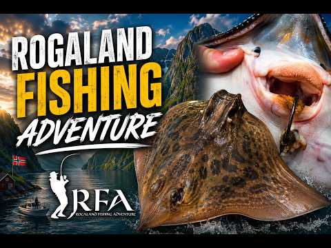 THORNBACK RAY FISHING NORWAY 🇳🇴 | MONSTER RAY IN BOKN ROGALAND | EPIC FJORD SEA FISHING ADVENTURE