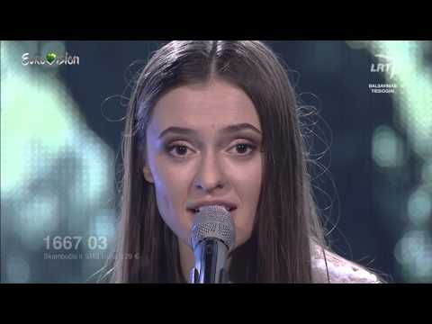 Atlikėja Ieva Zasimauskaitė  atliko dainą „Life (Not That Beautiful)“
