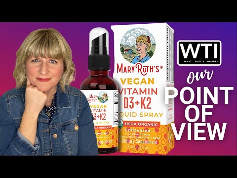 MaryRuth's Vitamin D3+K2 Liquid Spray - WTI product video review