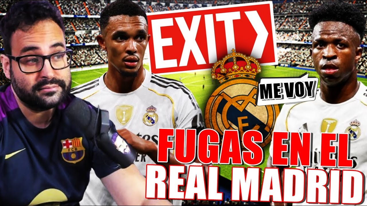 🚨¡FUGA de ESTRELLAS en el MADRID! VINICIUS y TRENT DISPUESTOS a IRSE