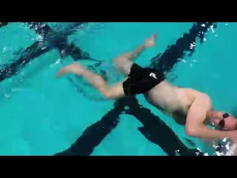 USMA Survival Swimming Side Stroke Demo