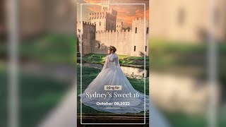 Sydney’s Sweet 16 - Dj Rob Mix - Houston,Tx