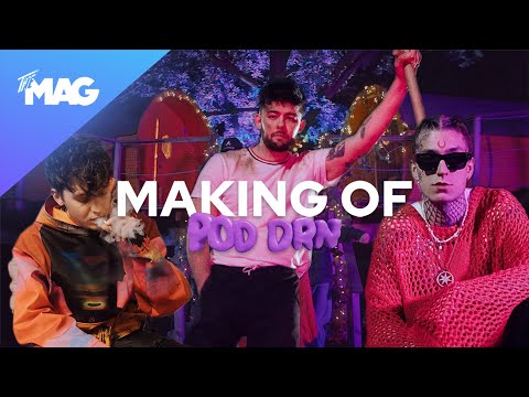 Making of POD DRN w/ Nik Tendo, Calin, Hasan & @MOSTWANTEDRAP