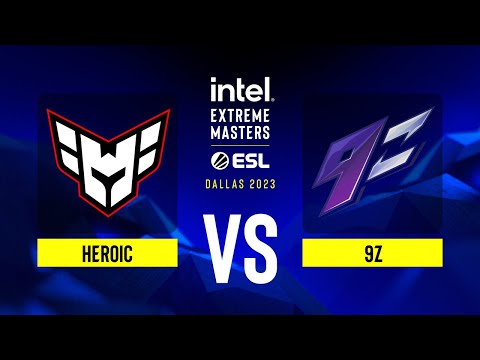 Heroic vs. 9z - Map 1 [Mirage] - IEM Dallas 2023 - Upper bracket