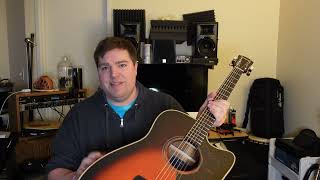 Video thumbnail for Yamaha A3M Acoustic Guitar Unboxing and First Impressions by BearVsWolf
