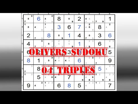 04 Sudoku Triples
