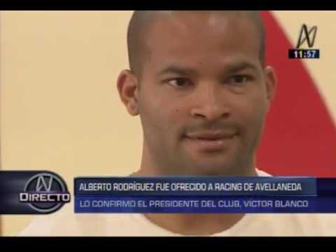 Universitario de Deportes  Alberto Rodríguez fue ofrecido a Racing de Argentina