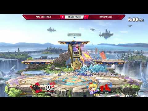 VS Weekly 6/6/19 - Grand Finals - AMG | 8BitMan (ROB) vs MuteAce (Peach) - SSBU