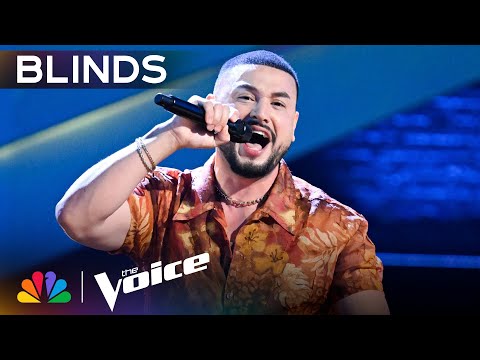 Teo Ramdel's Unbelievable Four-Chair Turn Version of "Historia de un Amor" | Voice Blind Auditions