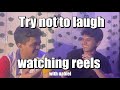 2 brothers watch reels and laugh like mental