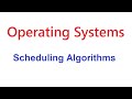 OS Scheduling Algorithms