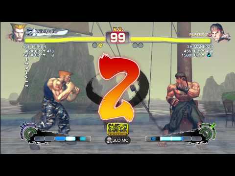 ACE EIRIN (Guile) vs SHIMANE029 (Ryu)