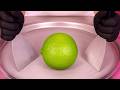 Lime Ice Cream Rolls ASMR