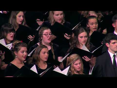 I Lift My Eyes, Bob Chilcott,  Bob Jones University Singers 11 20 19