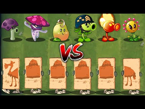 Zombie four humped camel VS All Plant Use Power Up || Pvz2 || Who Will Win