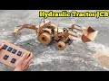How To Make A Working Model Of Hydraulic Tractor JCB How To Make A Tractor