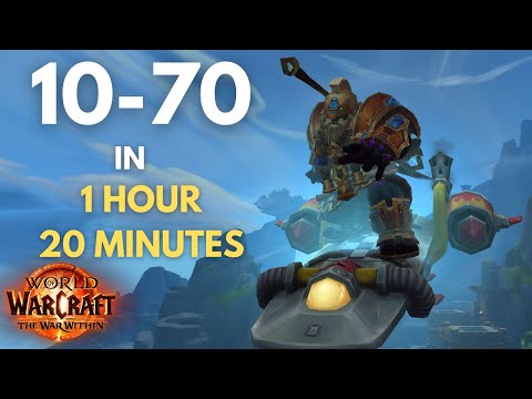10-70 in 1 Hour 20 Minutes?! FULL RUN | Faster, Easier, Patch 11.1 Friendly