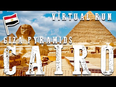 🆃RE🅰DMILL | Virtual 🆁un - GIZA PYRAMIDS - CAIRO - EGYPT   #treadmill #RUN