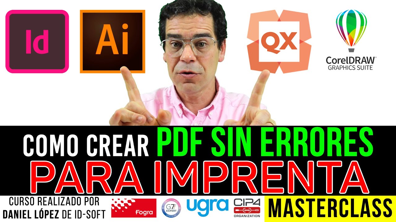 Learn to create PDF without ERRORS 👍 for PRINTING with PDF/X. Example 👉 INDESIGN and ILLUSTRATOR