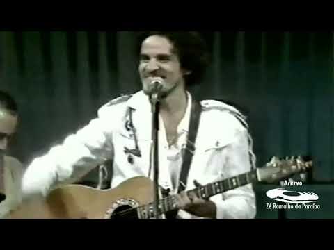 Zé Ramalho no MPB Shell em 1981, canta "Cavalos do Cão", com sua prima Elba Ramalho.