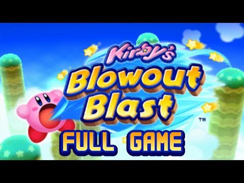 Kirby's Blowout Blast FULL GAME Walkthrough No Damage (All Levels, EX Levels, Bosses, Secret Path)