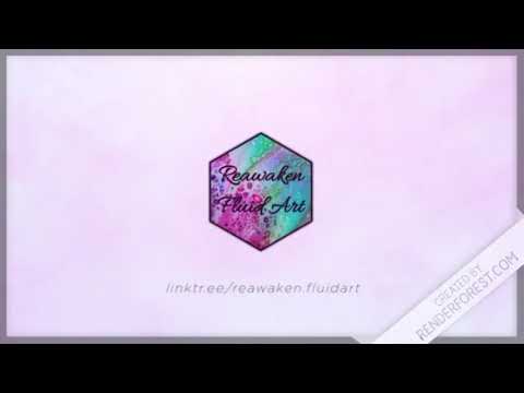 Fluid Art | Easy Middle Swipe Tutorial (#003)