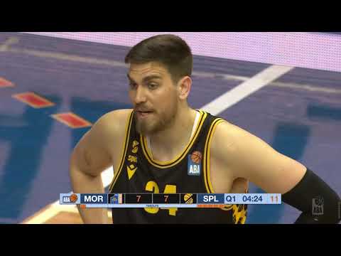 ABA Liga 2020/21, Round 21 match: Mornar - Split (15.3.2021)