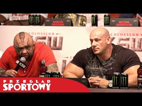 Wkurzony #Różal na konferencji #KSW 39 przed walką z Fernando