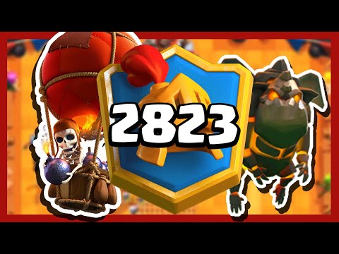 *NO SKILL* Best Lavaloon Deck Ladder Gameplay | Clash Royale (2020)