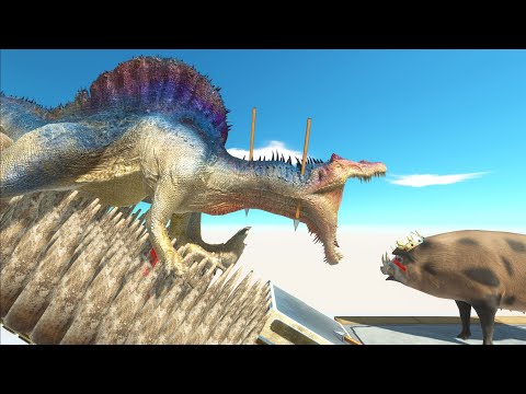 Bone Spike Slope Trap - Animal Revolt Battle Simulator