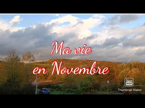 Ma vie en Novembre souvenirs d'automne