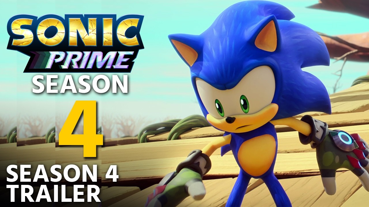 Sonic Prime Season 4 Trailer | Sonic is BACK! Cast, Plot & Release Date!