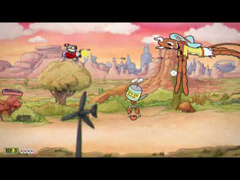 Cuphead DLC - High-Noon Hoopla - NO DAMAGE - A+