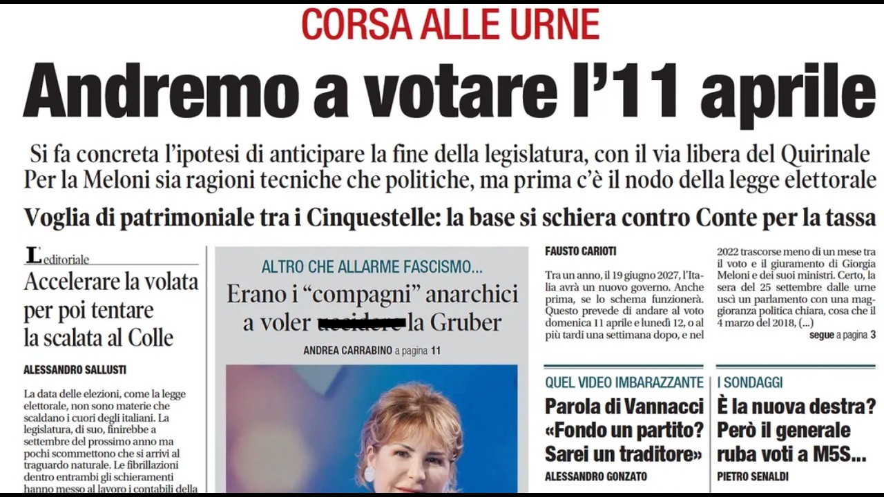 RASSEGNA STAMPA 19 GIUGNO 2026. QUOTIDIANI NAZIONALI ITALIANI  PRIME PAGINE DEI GIORNALI DI OGGI.