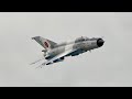 MiG 21 MF 75 Lancer C Romanian Air Force Flying Display RIAT 2019 RAF Fairford AirShow