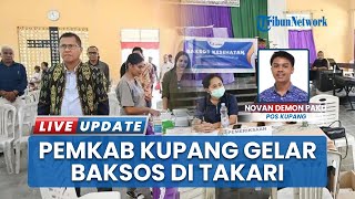 Pemkab Kupang Kolabirasi dengan RS Leona Noelbaki, Bagikan Sembako di Gereja Victory Noelmina Takari