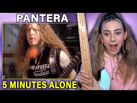 Pantera - 5 Minutes Alone | Singer Bassist Musician Reacts